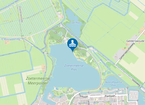 Map of NOORD AA ZWEMSTRAND