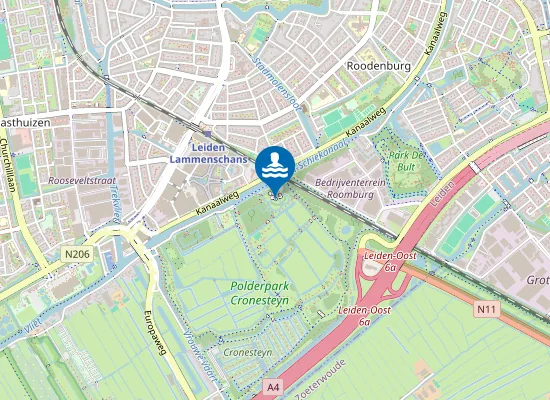 Map of WATERSPEELPLAATS CRONESTEIJN