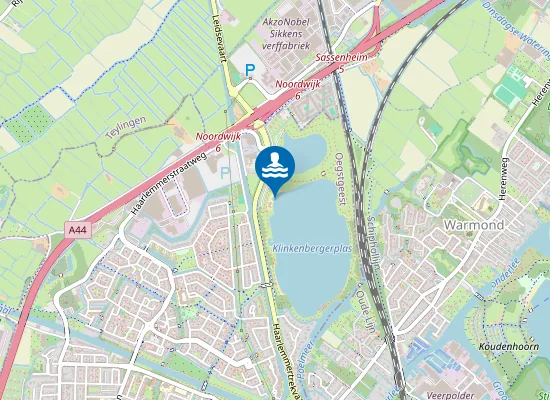 Map of KLINKENBERGERPLAS NOORDWESTOEVER