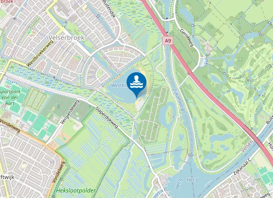 Map of VILLA WESTEND, WESTBROEKPLAS