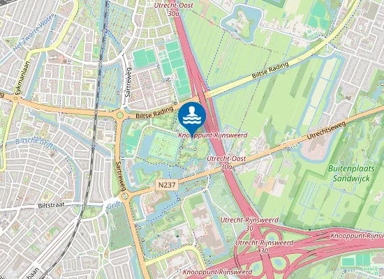 Map of VOORVELDSE POLDER (SPEELVIJVER)