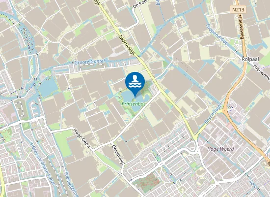 Map of PLAS PRINSENBOS