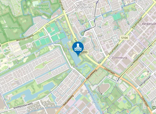 Map of PLASSEN MADESTEIN, LOOSDUINEN