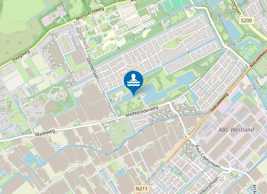 Map of PLASSEN MADESTEIN, ZUIDZIJDE