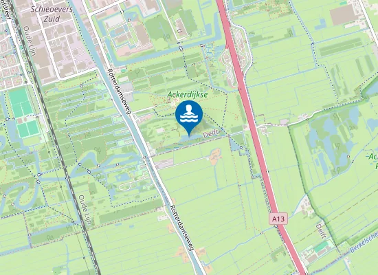 Map of NATURISTENCAMPING DELFT
