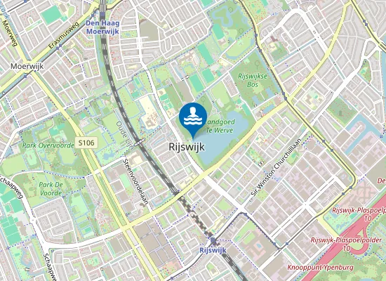 Map of NATUURBAD TE WERVE