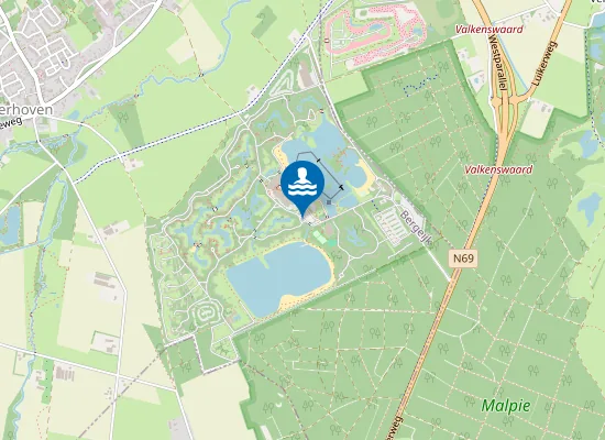 Map of KEMPERVENNEN (STRANDBAD)