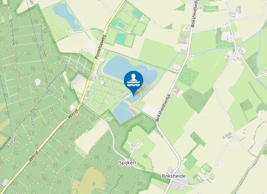 Map of TER SPEGELT ONOVERDEKTE PLAS