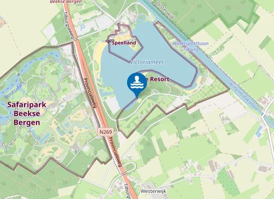 Map of Beekse Bergen Zone 3