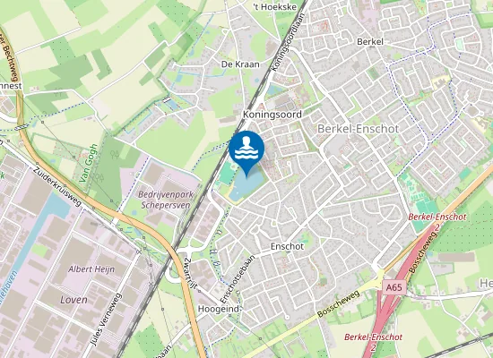 Map of RAUWBRAKEN DIEP