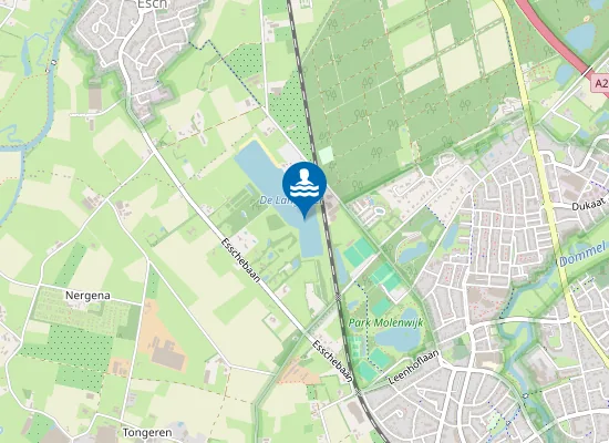 Map of DE LANGSPIER, NATURISTENSTRAND