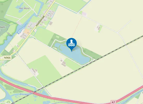 Map of Beersterplas, Beerta