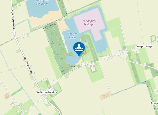 Map of DE SELLINGERBEETSE, SELLINGEN