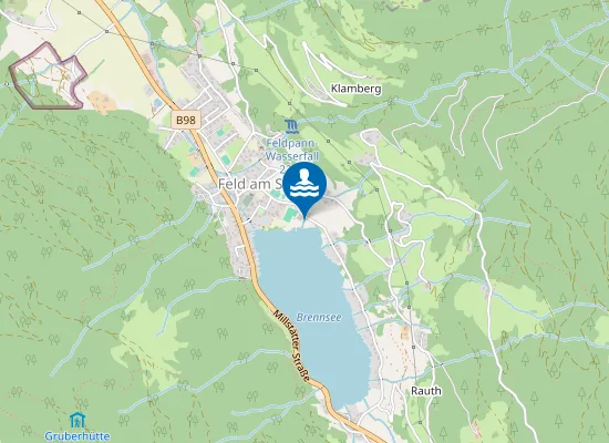 Map of FELDSEE, FELD AM SEE