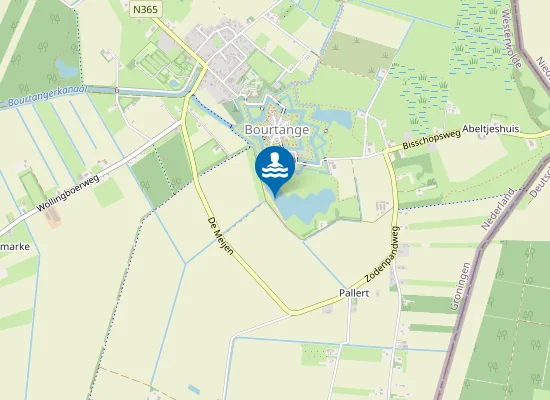 Map of NATTE HORIZON, BOURTANGE