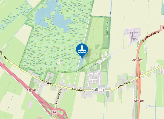 Map of ZWANEVELDSGAT, KOLHAM