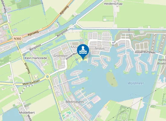 Map of STRAND ZIJLKADE MEERSTAD