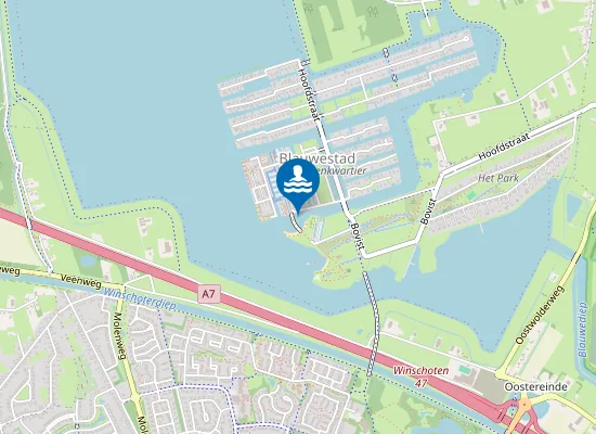 Map of STRAND ZUID OLDAMBTMEER