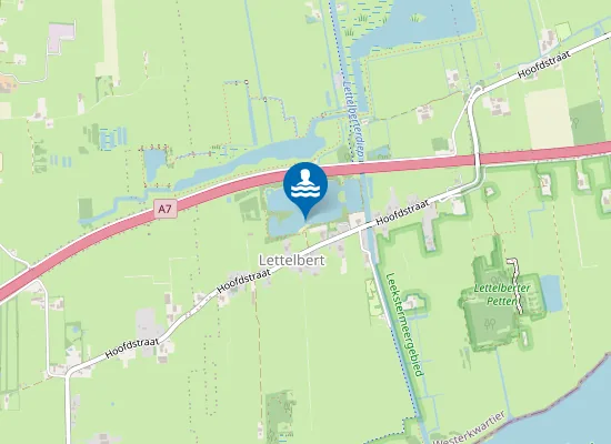 Map of LETTELBERTERPLAS, LETTELBERT