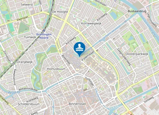 Map of STADSSTRAND GRONINGEN