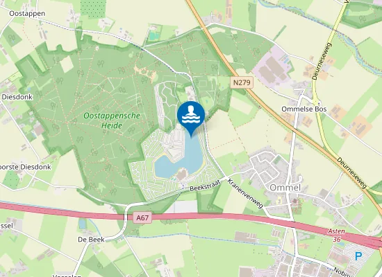 Map of OOSTAPPEN NOORD