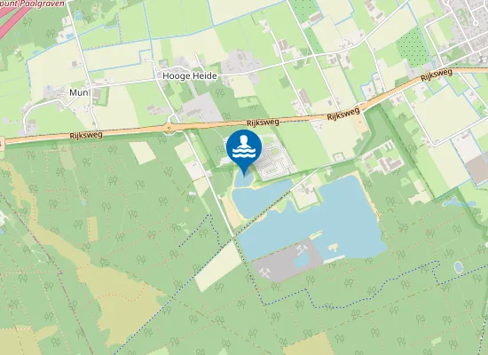 Map of DE MAASHORST, KLEINE PLAS