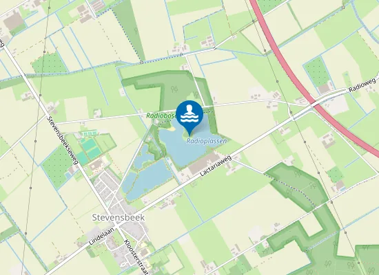 Map of RADIOPLASSEN OPLOO, AAN EIND LANDTONG