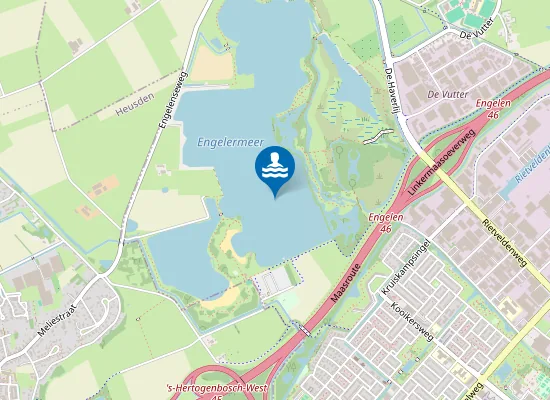 Map of ENGELERMEER, OOSTZIJDE