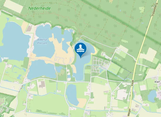 Map of Bakelse Plassen Nederheide