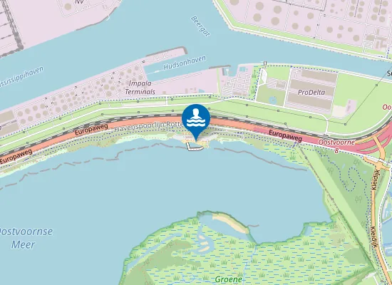 Map of OOSTVOORNSE MEER NOORDZIJDE