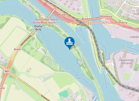 Map of Brielse Meer Wsv Nautica