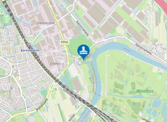 Map of PLAS WEVERSHOEK