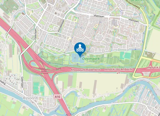 Map of VIJVER OOSTERPARK