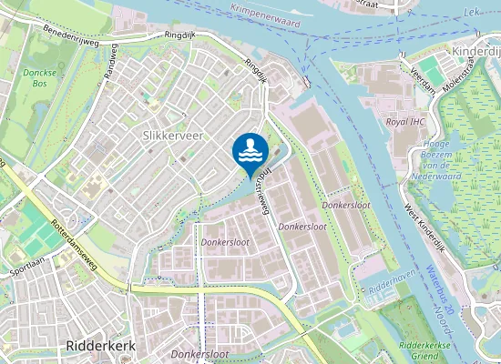 Map of ZWEMPLAS WOUDE