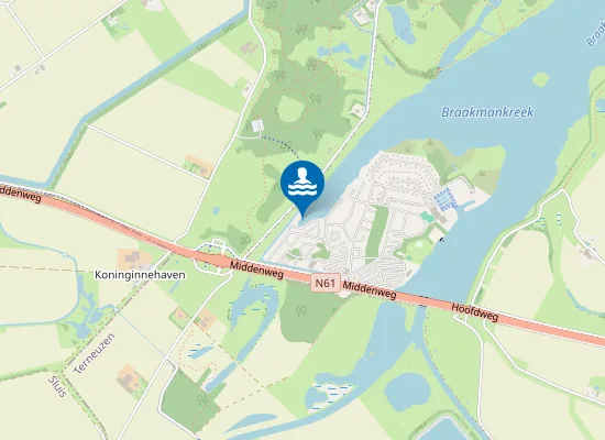 Map of Braakmankreek West