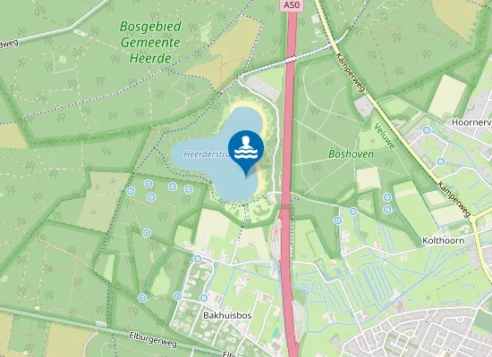 Map of HEERDERSTRAND I ZUID