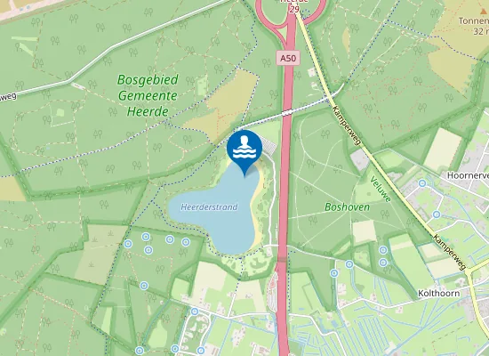 Map of HEERDERSTRAND II NOORD