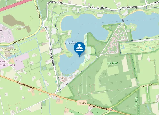 Map of Bussloo De Kuiter (Naturistenstrand)
