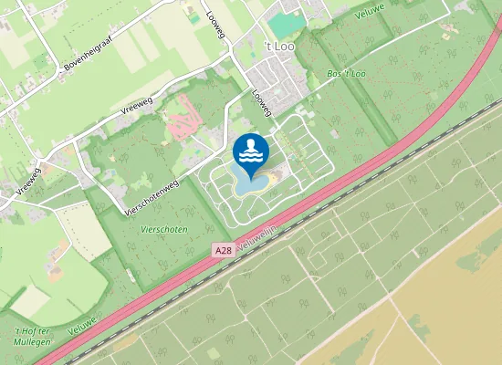 Map of LANDAL LANDGOED 'T LOO