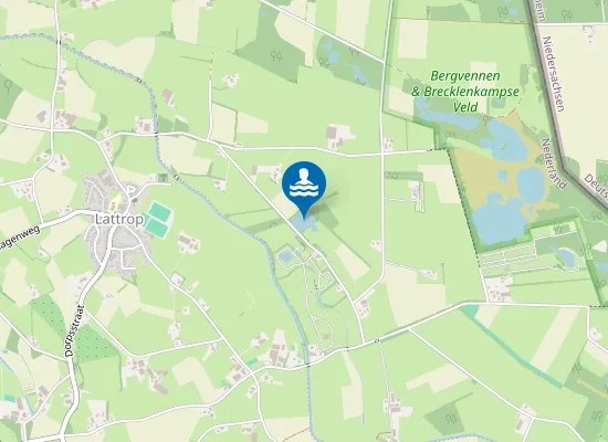 Map of CAMPING DE RAMMELBEEK