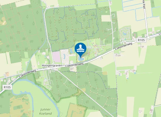 Map of CAMPING DE KLEINE WOLF