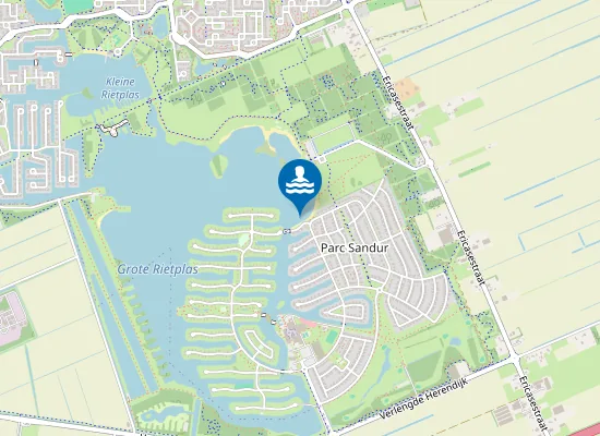 Map of GROTE RIETPLAS - PARELSTRAND