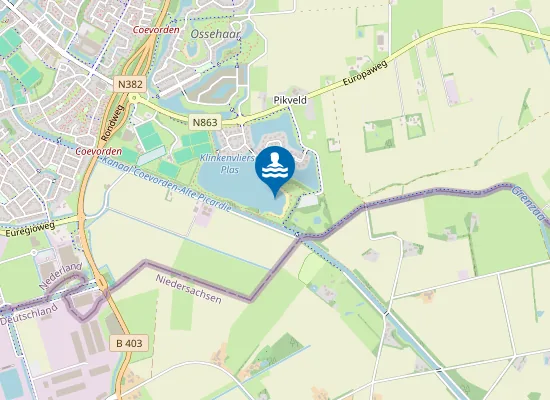 Map of KLINKENVLIERSE PLAS