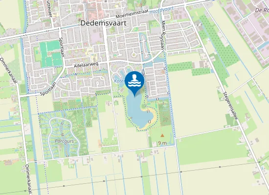 Map of KOTERMEERSTAL ZUID BIJ STRAND