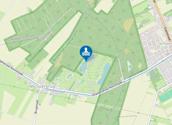 Map of PARK KUIERPAD - SURF- EN KANOVIJVER