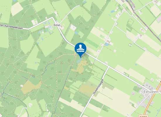 Map of CAMPING DE HOOGTE