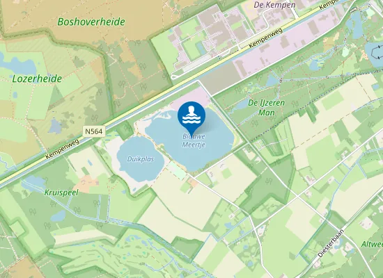 Map of HET BLAUWE MEERTJE