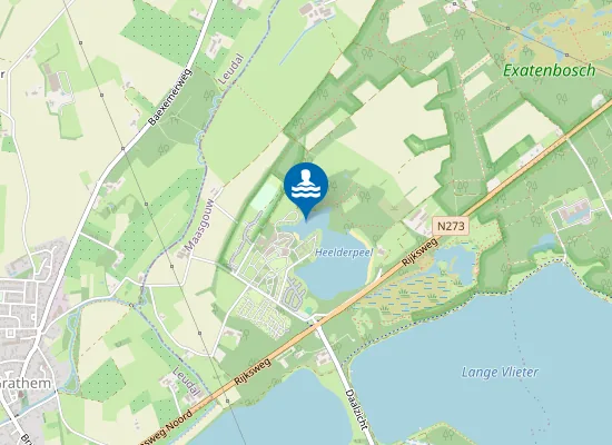 Map of RECREATIESTRAND NARVIK HOMEPARC HEELDERPEEL