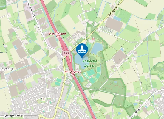 Map of DAGSTRAND DE KASTEELSE BOSSEN