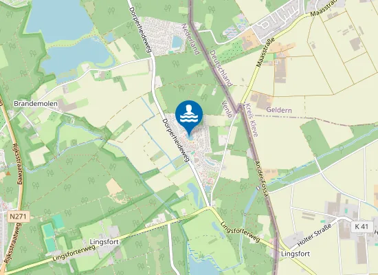 Map of RECREATIESTRAND RESORT ARCEN